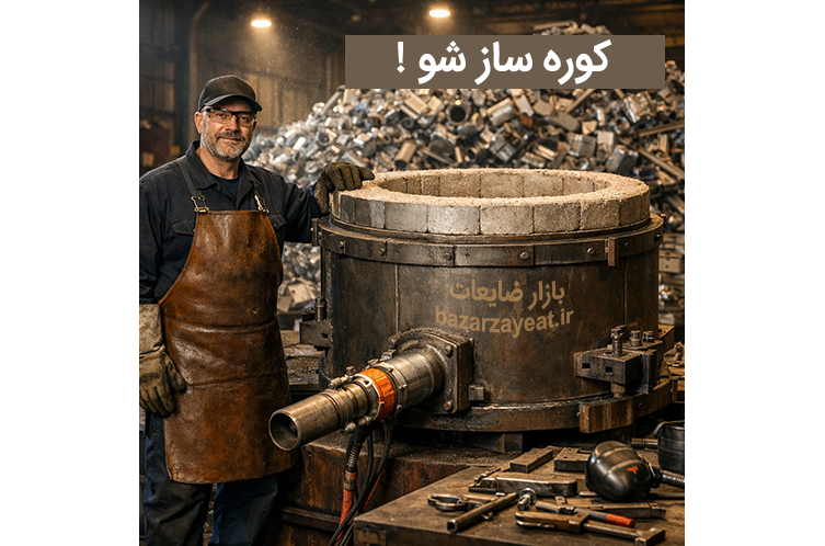 دوره ساخت کوره ذوب آلومینیوم